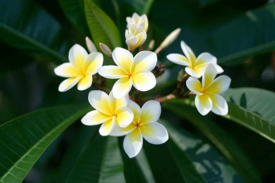 Plumeria acutifolia — katalog fotoğrafı